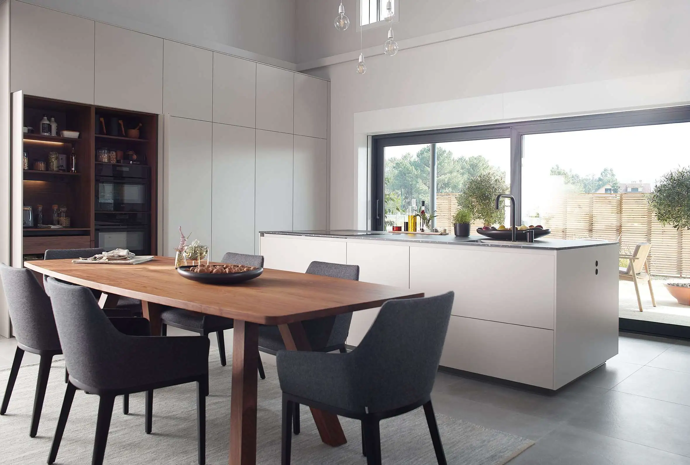 Cocina Blanca Fabricante Santos