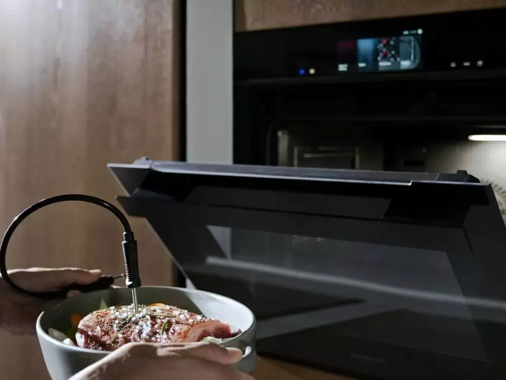 cocinar con horno de vapor