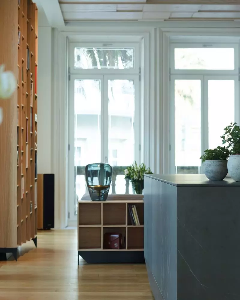 cocina abierta al salon